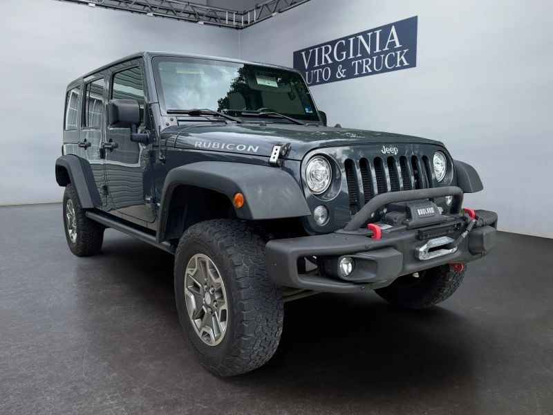 Pre-Owned 2017 Jeep Wrangler Unlimited Rubicon Sport Utility 4D - photo - 1