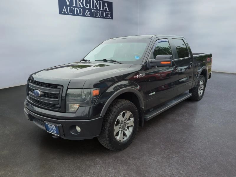 Pre-Owned 2014 Ford F150 SuperCrew Cab FX4 Pickup 4D 5 1/2 ft - photo - 0